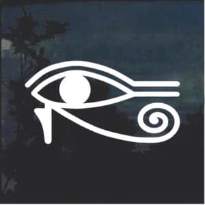 Egyptian All Seeing Window Decal Sticker