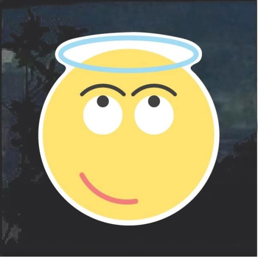 Emoji Angel Halo Decal Sticker