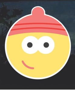 Emoji Beanie Cap Decal Sticker