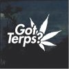 Got Terps Marijuana Cannabis Window Decal Sticker