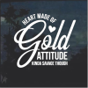 Heart of Gold Attitude Savage window decal Sticker