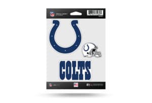 Indianapolis Colts Window Decal Sticker Set Officially Licensed NFL