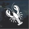 Lobster Window Decal Sticker