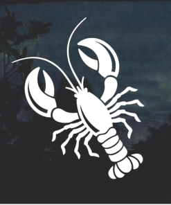 Lobster window decal Sticker