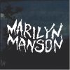 Marilyn Manson Rock Band Decal Sticker a3