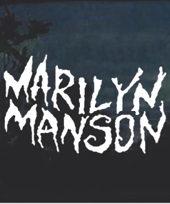 Marilyn Manson Rock Band a3 - Band Sticker
