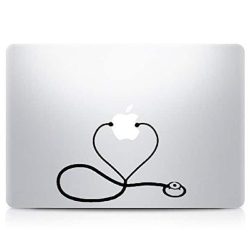 Nurse Stethoscope Laptop Decal Sticker