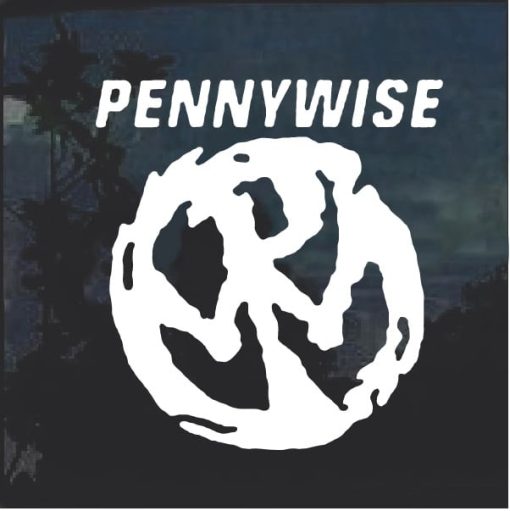Pennywise Music Band Decal Sticker