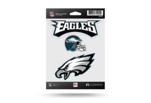 Philadelphia Eagles Window Decal Sticker Set Officially Licensed NFL