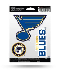 St Louis Blues Window Decal Sticker Set Officially Licensed