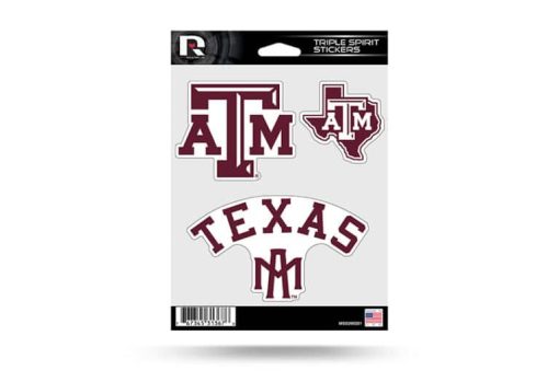 Texas A&M Window Decal Sticker Set Officially Licensed