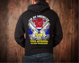 2nd Amendment I have the Right to Bear Arms Hoodie