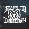 Dodge Bad Ass Boys 3 Window Decal Sticker - Dodge Decal Sticker
