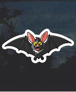Bat Cartoon Window Decal