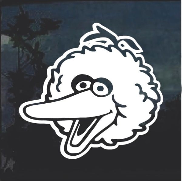 Big Bird Window Decal Sticker