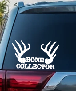 Bone Collector Antlers Window decal Sticker