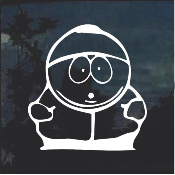 Cartman Window Decal Sticker