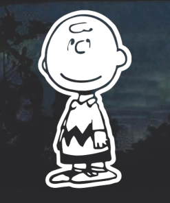 Charlie Brown - Cartoon Decal Sticker
