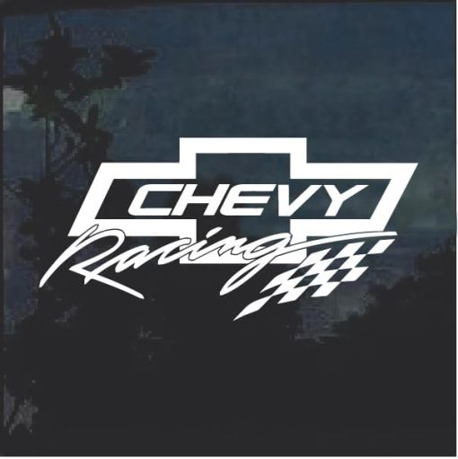 Chevy Racing 1 Window Decal Sticker