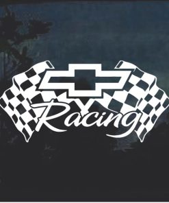 Chevy Racing 3 Window Decal Sticker