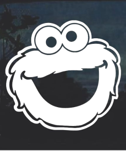 Cookie Monster - Cartoon Decal Sticker