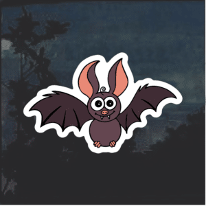 Cute Bat Window Decal Sticker