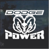 Dodge Power Window Decal Sticker - Dodge Decal Sticker