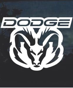 Dodge Ram bold Window Decal Sticker