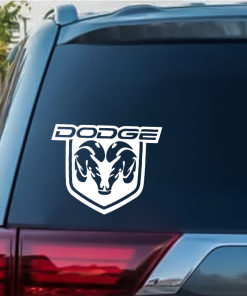 Dodge Shield Window Decal Sticker - Dodge Decal Sticker