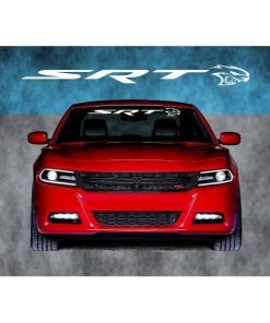 Dodger Charger SRT Hellcat Windshield Banner Decal Sticker