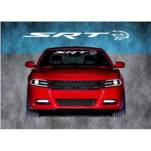 Dodger Charger SRT Hellcat Windshield Banner Decal Sticker