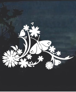 Butterfly window decal Sticker D2