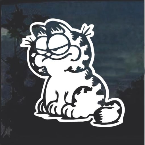 Garfield 2 Window Decal Sticker