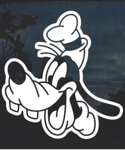 Goofy v4 - Cartoon Decal Sticker
