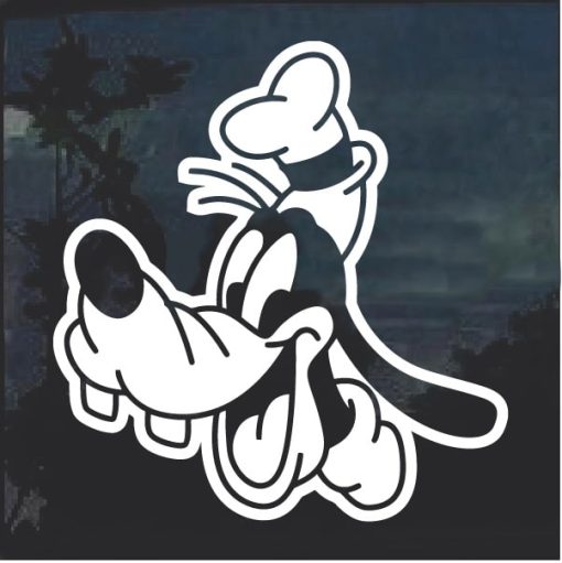 Goofy v4 Window Decal Sticker
