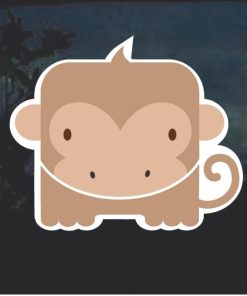 Monkey Emoji Decal Sticker