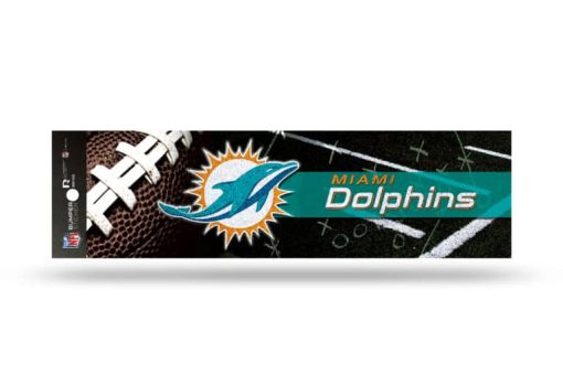NFL Football Miami Dolphins Bumper Sticker Officially Licensed