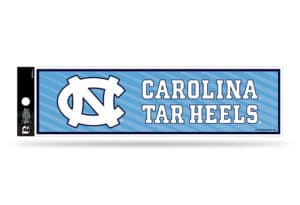 North Carolina Tar Heels Bumper Sticker Officially Licensed