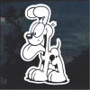 Odie - Cartoon Decal Sticker