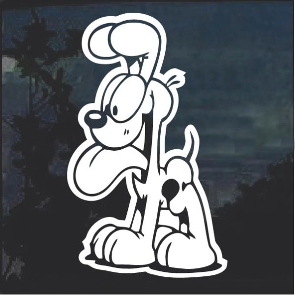 Odie Window Decal Sticker