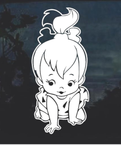 Pebbles Flintstone v1 - Cartoon Decal Sticker