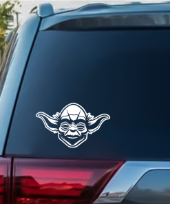 Star Wars Yoda 3 Window Decal Sticker