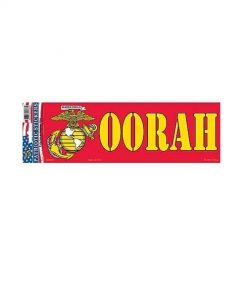 USMC Marines OORAH EGA 3x10 Full Color Window Decal Sticker Licensed
