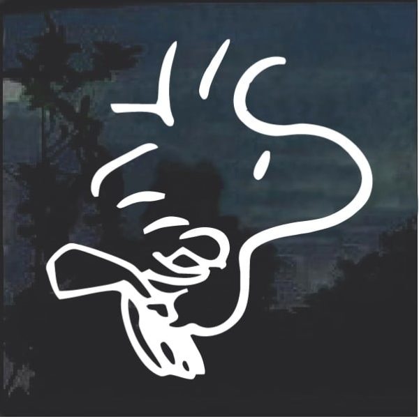 Woodstock Window Decal Sticker