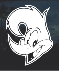 Woody Woodpecker v1 - Cartoon Decal Sticker