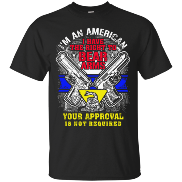 2nd Amendment I have the Right to Bear Arms Tee Shirt | MADE IN USA
