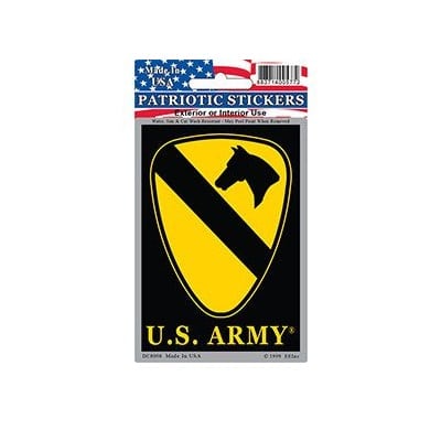 US 1st Calvary Division Full Color Window Decal Sticker Licensed