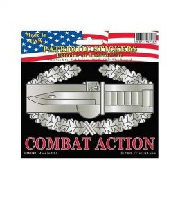 US Army Combat Action CAB Full Color Window Decal Sticker Licensed
