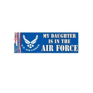 USAF Air Force Daughter 3x10 Full Color Decal Sticker Licensed