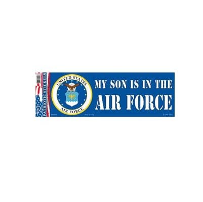 USAF Air Force Son 3x10 Full Color Decal Sticker Licensed